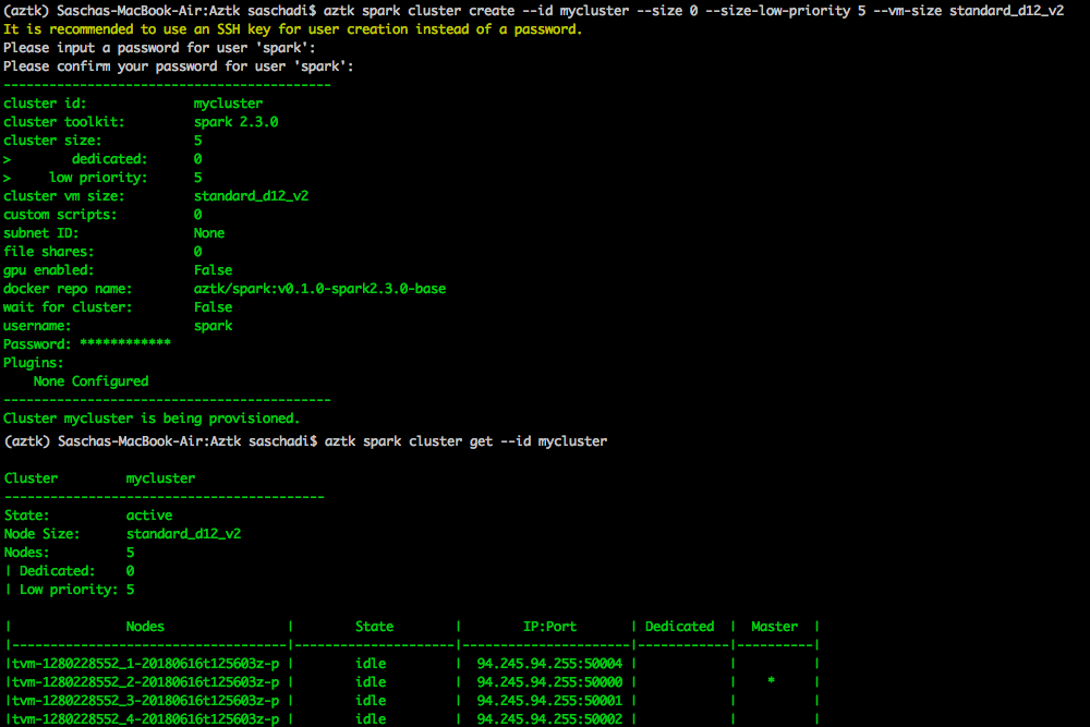 How to create a low-cost Apache Spark cluster on Microsoft Azure